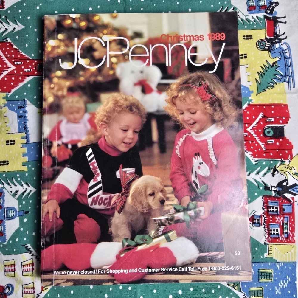 1989 JCPenney Christmas Big Book Catalog Nintendo ALF Barbie